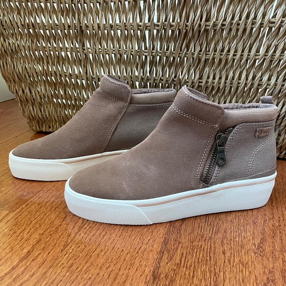 Keds Shoes - Keds Cooper Zip Boot Suede BRN